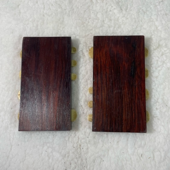 Antique Japanese Whist Game Counters with Bugs and Leaves - Picture 4 of 6